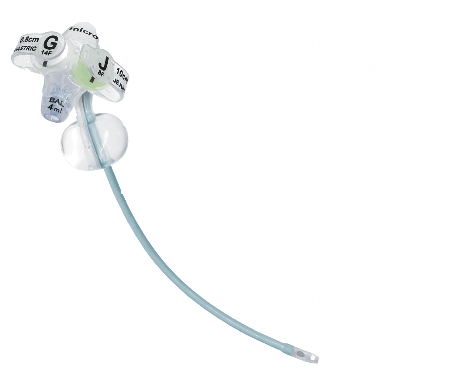 AMT’s Pediatric G-J Enteral Feeding Tube